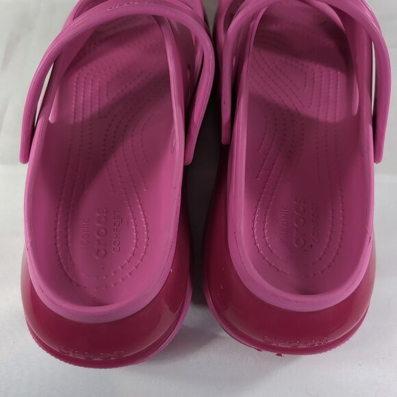 Crocs Classic Mega Crush Juice Pink Unisex Sandals 11 M11/W12.5 207989 Platform - Picture 12 of 16